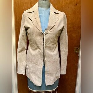 BKE Vintage Genuine Leather Suede Outerwear